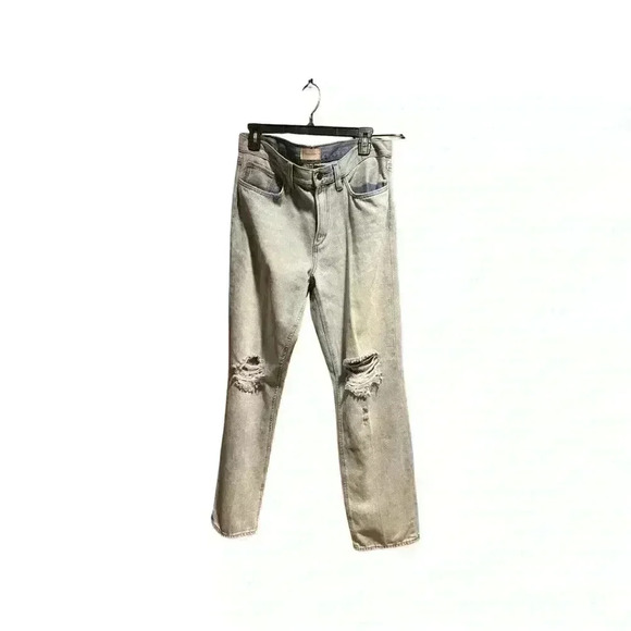 NWOT Favorite Daughter The Tommy Mid Rise Boyfriend Distressed Denim Jeans 29. - Picture 3 of 9